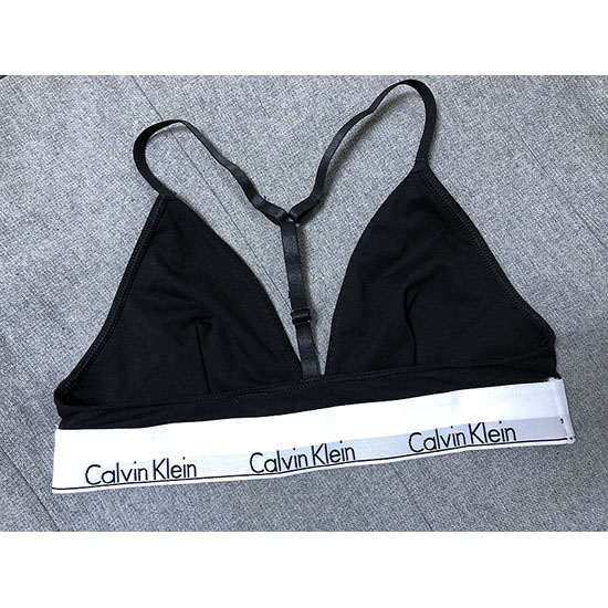 Conjunto Sujetador y Slip Calvin Klein Mujer Negro - Haga un click en la imagen para cerrar